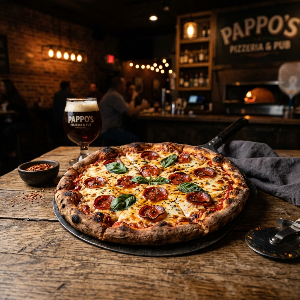 Delicious PaPPo's Pizzeria pizza